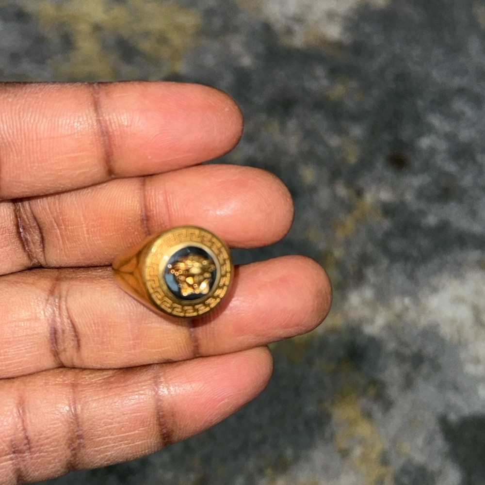 Versace Medusa ring